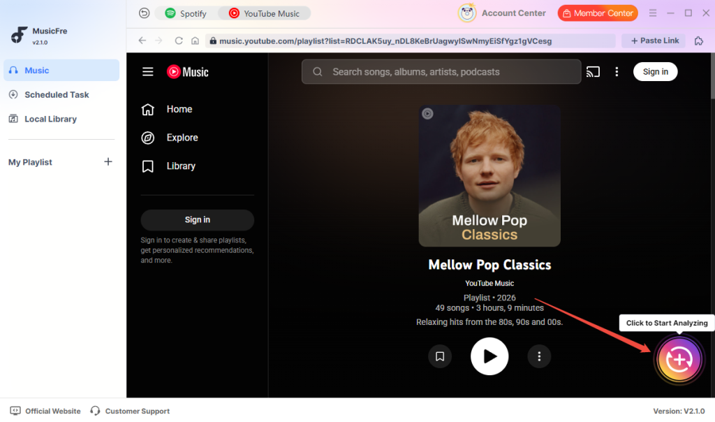 select-youtube-music-platform