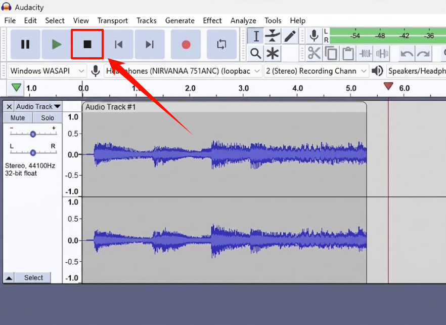 audacity-stop-button-after-recording-youtube-audio