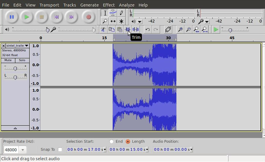 audacity-trim-recorded-youtube-audio