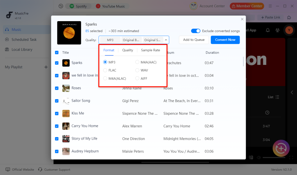 choose-local-audio-format-for-spotify-alarm-song