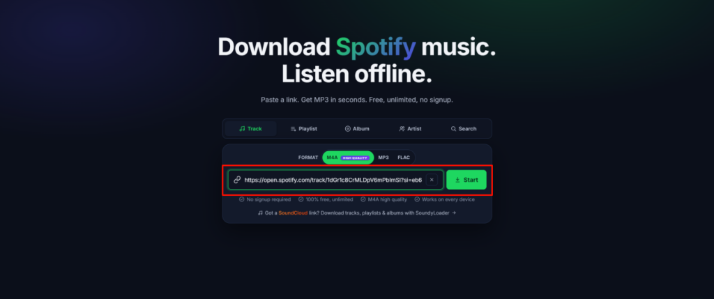 convert-spotify-link-to-m4a-online