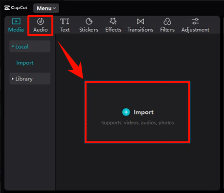 import-spotify-music-audio-into-capcut