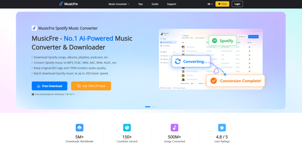 musicfre-spotify-drm-removal-software-installation