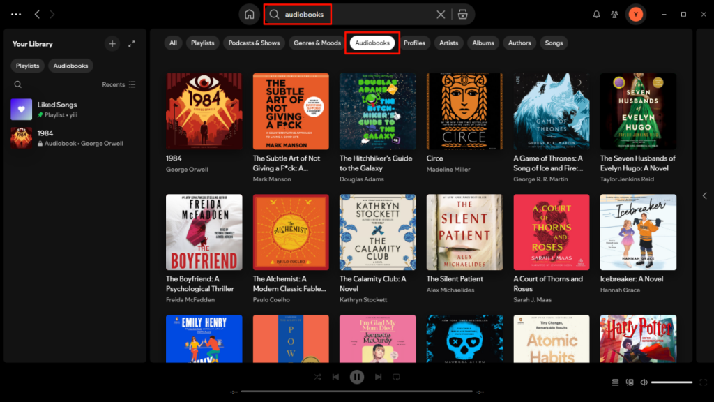 search-spotify-audiobooks-for-mp3-download