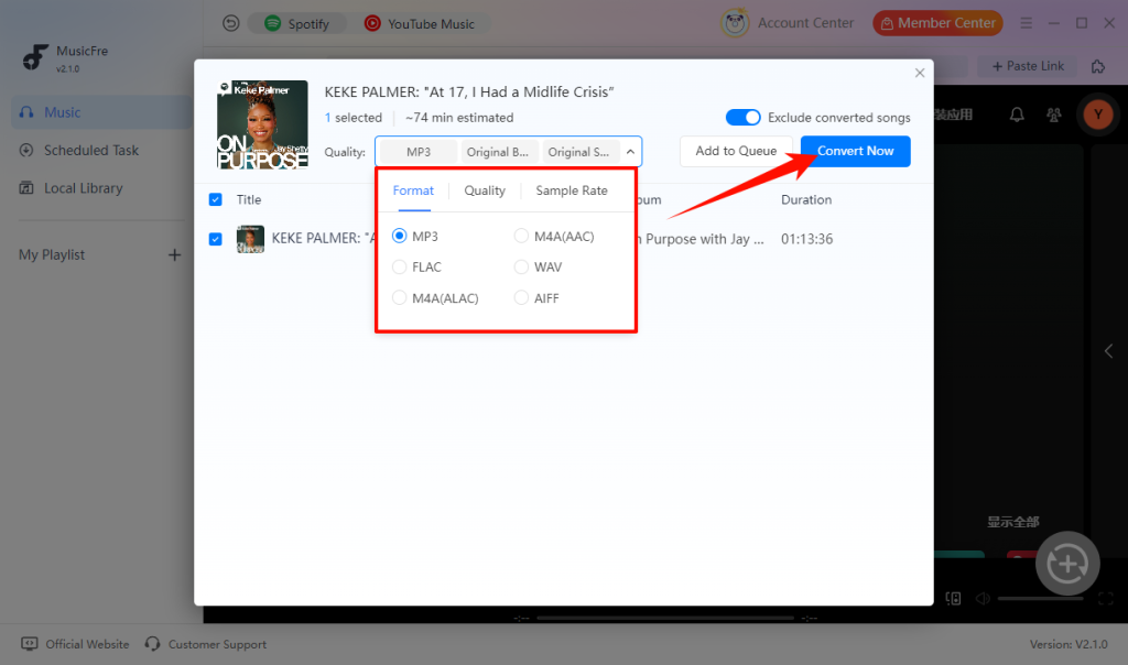 set-mp3-format-for-spotify-podcast-to-mp3-conversion