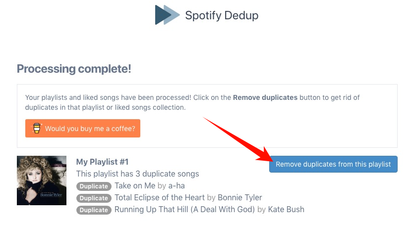 spotify-playlist-duplicates-removal-tool