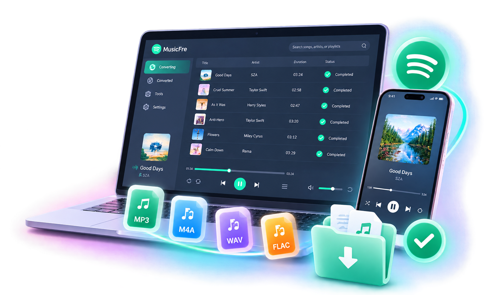 MusicFre Spotify Music Converter