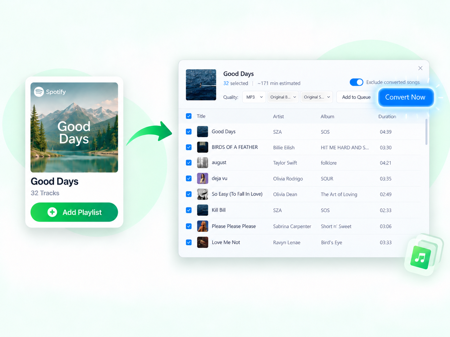 Process Entire Playlists in One Go
