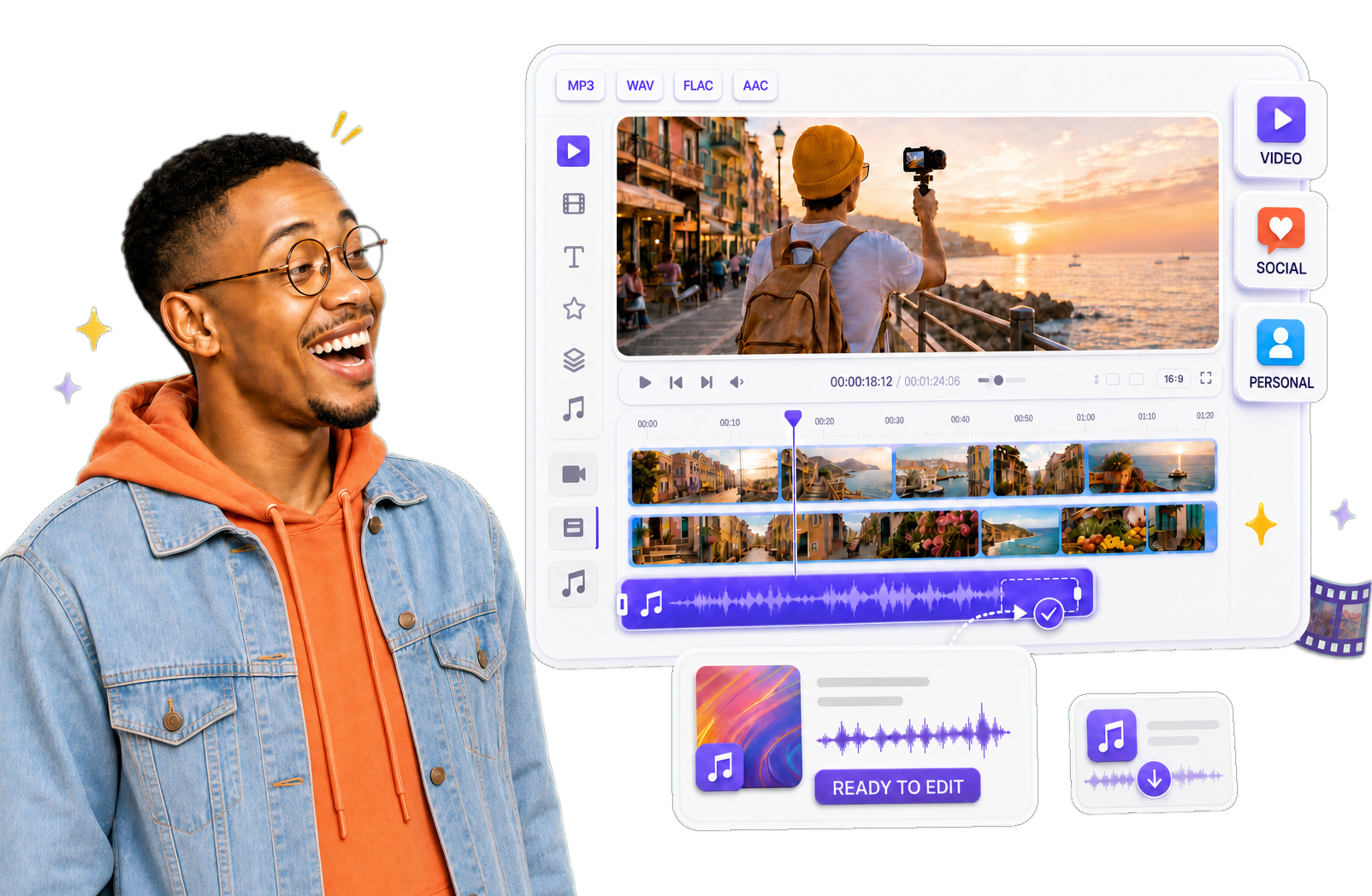 For Content Creators & Vloggers