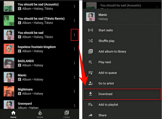 download-youtube-music-to-iphone-with-youtube-music-premium