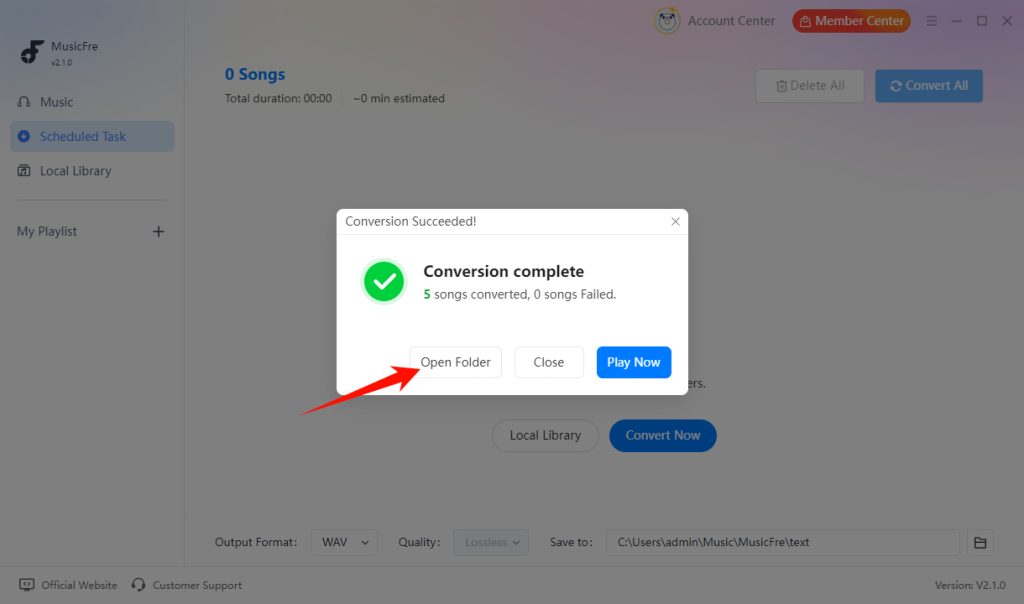 musicfre-access-youtube-to-wav-files-after-conversion