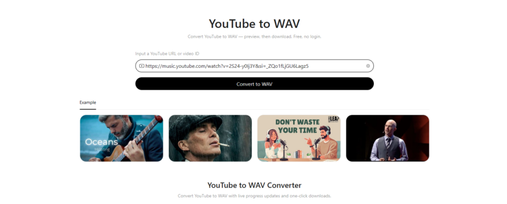 online-youtube-to-wav-converter